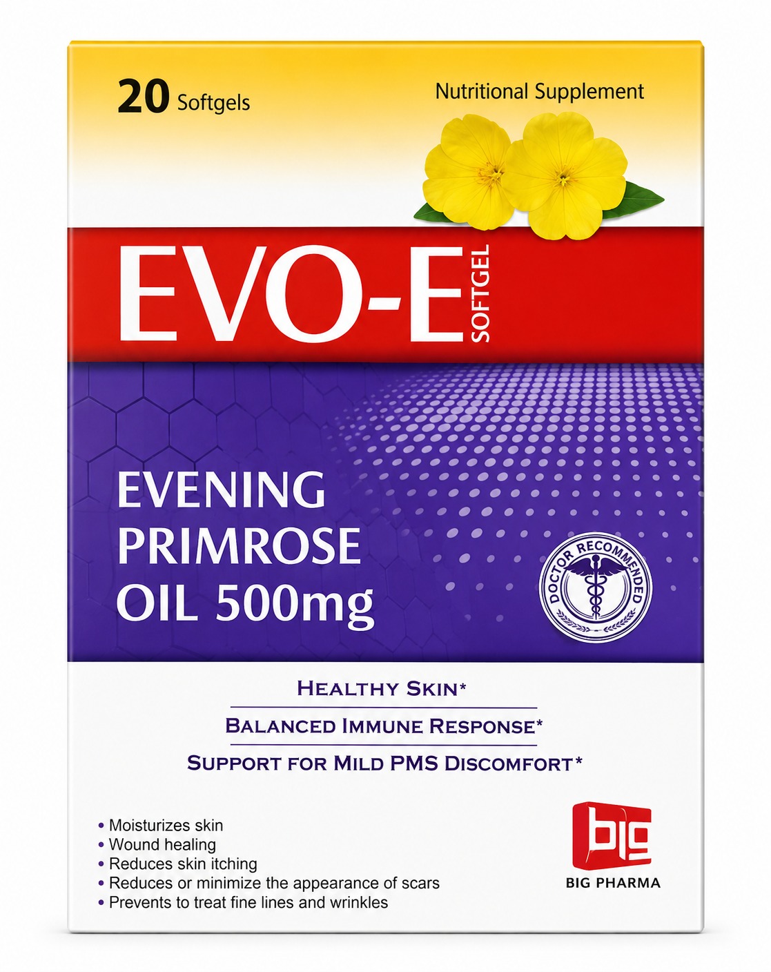 EVO-E Softgel 500mg